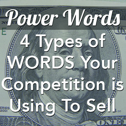 power words sales pitch sales training